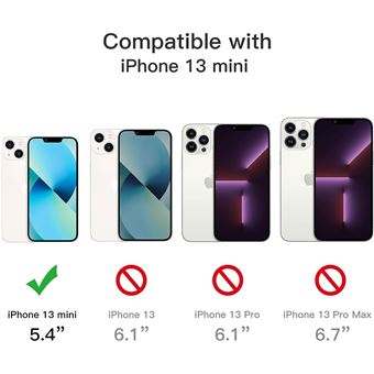 Coque Transparente IPhone 13 Mini (5,4") Little Boutik - Protection Claire Et Minimaliste, Neuve Sous Blister
