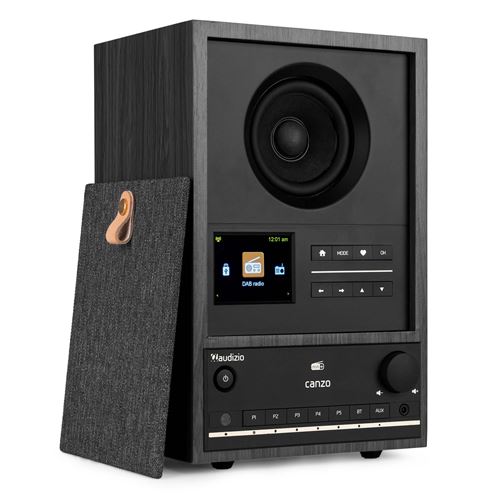 Audizio Canzo - Radio Internet WiFi avec DAB/FM et Bluetooth - Gris