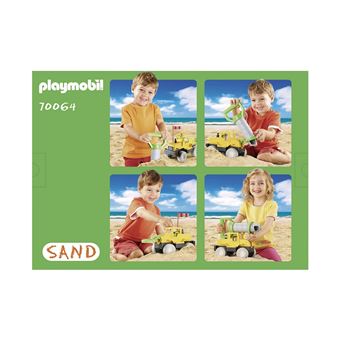 Playmobil Sand 70064 Camion avec foreuse