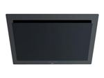Novy Vision 7838 - Hotte - hotte décorative - largeur : 89.8 cm - profondeur : 42.6 cm - recyclage - avec moteur interne - verre noir