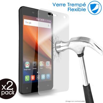 Film de Protection en Verre Fléxible Dureté 9H pour Smartphone Wiko View3 Lite [Pack x2] - 1