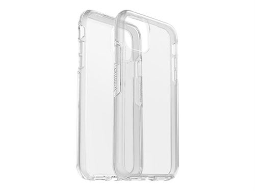 OtterBox Symmetry Series - Coque de protection pour téléphone portable - polycarbonate, caoutchouc synthétique - clair - pour Apple iPhone 11