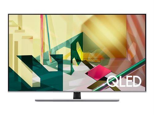 Samsung QE55Q75TAT - 55 diagonale klasse Q75T Series QLED TV - Smart TV - Tizen OS - 4K UHD (2160p) 3840 x 2160 - HDR - Quantum Dot, dubbele led - zwart