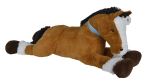 Peluche cheval couche 120 cm