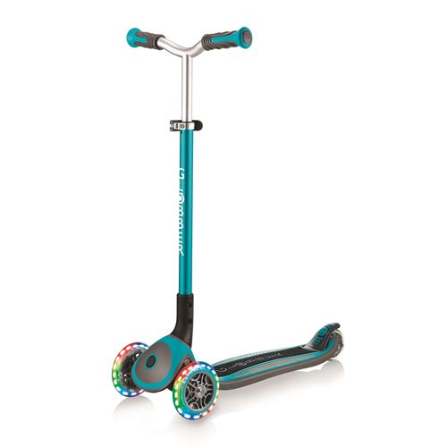 Globber Master Lights Trottinette Enfant Bleu Clair