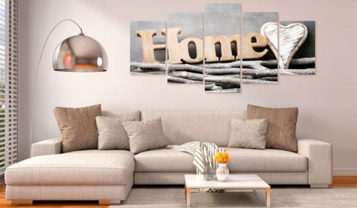 Tableau - Home: Forest Cottage .Taille : 100x50