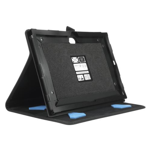 Étui Folio Mobilis - Coque de protection renforcée Activ Pack pour Dell Latitude 5290 / 5285 - Bandoulière incluse - Noir