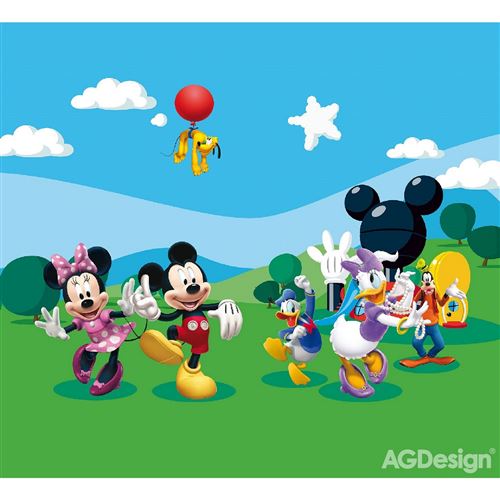 Rideaux La Maison de Mickey Disney-Voilage : 280x245 cm