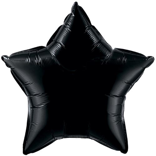 Qualatex - Ballon de baudruche en aluminium (91cm) (Taille unique) (Noir) - UTSG4547