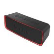Enceinte Bluetooth VTIN R2 Portable 24 Heures avec Basses+ Riches, 14W Haut-Parleur, Etanche IPX6, Mains Libres Téléphone, Micro Intégré Haut-Parleur sans Fil(Noir)