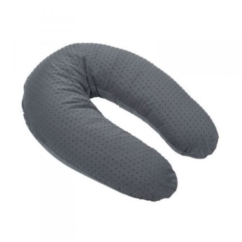 Coussin d'allaitement plumetis zinc - babymoov