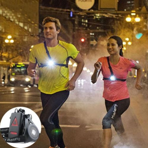 18€ sur Night Running Light Sport Poitrine Lumière Lampe de poche