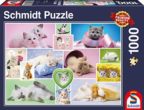 Puzzle de chats câlins Schmidt Spiele (1000 pièces)