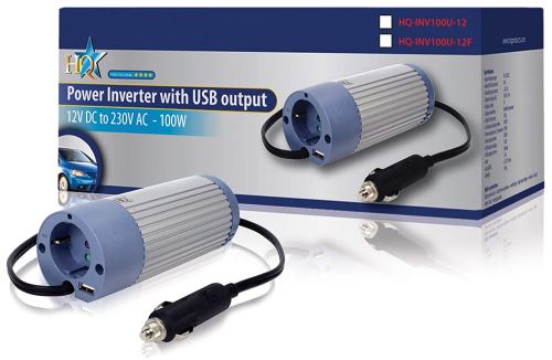 Hq - Onduleur - 100 W/12v-230v - Port Usb (import Allemagne)