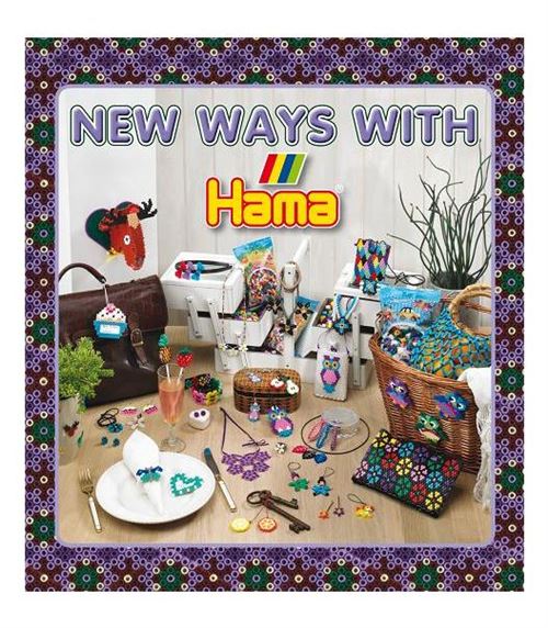 Hama - perles à repasser hama midi - livre d'inspiration 15 : 64 pages