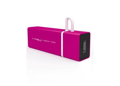 Batterie de Secours 3000 mAh MiPOW Power Tube 3000 - Rose