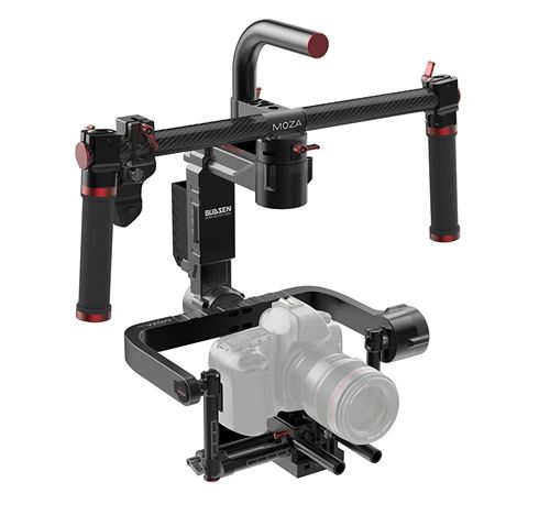 Moza Lite 2 Professionnelle – Stabilisateur Pour Production Professionnelle De Cinéma, Couleur Noir