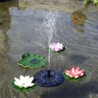 200l H Mini Fontaine Solaire Fontaine D Eau Solaire Jardin Piscine Etang En Plein Air Panneau Solaire Fontaine Fontaine Flottante Diy Jardin Decor Decoration D Exterieur Achat Prix Fnac