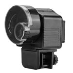 Mangeoire Distributeur Automatique de Nourriture pour Aquarium/Poisson Noir