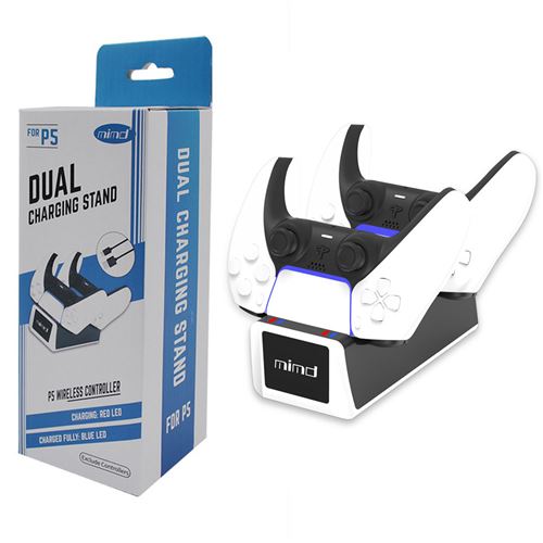 Chargeur double pour manette de jeu DEF MK270A PS5 avec indicateur LED