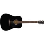 Fender CD-60S Dreadnought - touche noyer - Noire