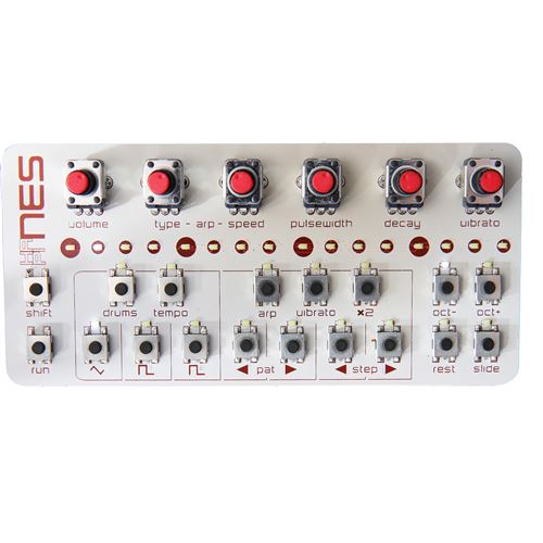 Twisted Electrons hapiNES synthétiseur multipiste chiptune