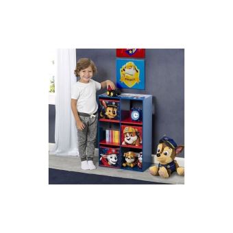 Pat Patrouille Meuble De Rangement Enfant 6 Cases Et 3 Paniers