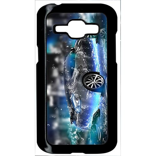 Coque Voiture Prototype 3d Tuning Eau Compatible Samsung Galaxy J1 Transparent