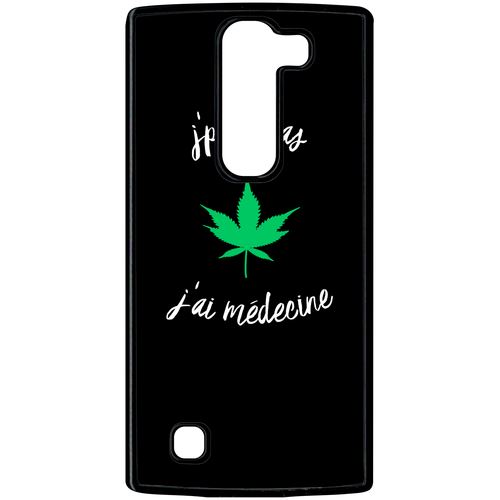 Coque Lg G4 Mini J Peux Pas J Ai Mdecine Feuille De Chanvre