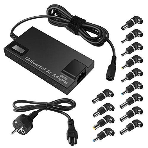 TAIFU Chargeur Universel 90W 15/16/18/18.5/19/19.5/20V AC/DC Pour Adaptateur AC 13 Tips Embouts D'alimentation Universel Avec 5V 2A