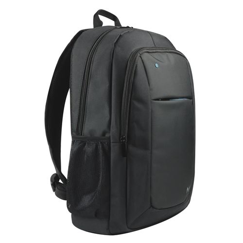 Mobilis Sac à Dos pour Ordinateur Portable 14-15.6, Sac à Dos de Travail/Voyage/Affaires, Grande Capacité, Bretelles Ergonomiques, Noir