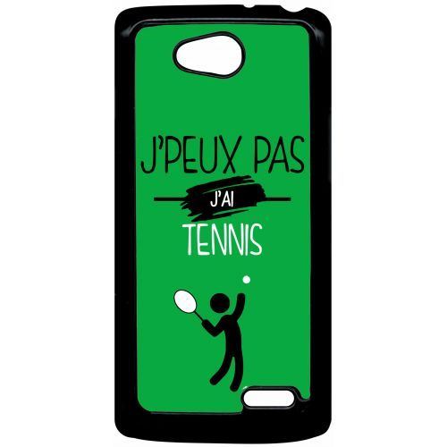 Coque lg l90 j peux pas j ai tennis 4