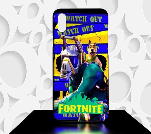 Coque compatible pour Samsung Galaxy A10 Fortnite Battle Royale 073