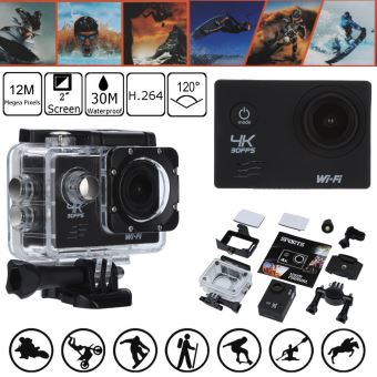 HD 2 '' action LTPS LCD Sport Caméra 4K WiFi 30fps Sport DV Cam DVR Caméscope_onaeatza31 - 1