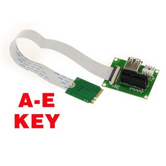 KALEA-INFORMATIQUE Carte de réplication PCIe x1 vers 7 ports par