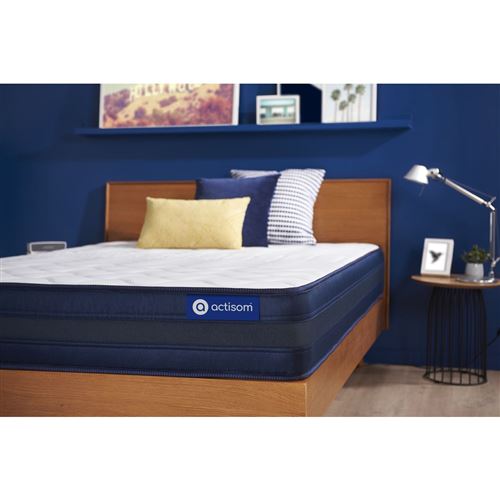 Actisom Matelas 90X200 Cm Ressorts Ensachés Et Mémoire De Forme - Actiflex Tech - Image 1