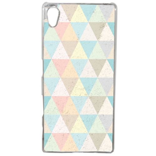 Coque Style Scandinave Pastel Compatible Sony Xperia Z5 Transparent