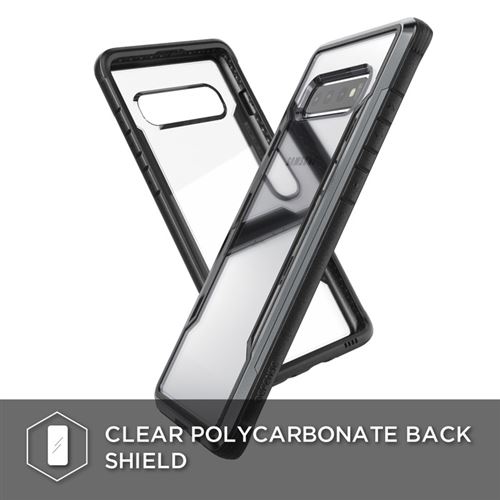 Coque Defense shield for SAMSUNG GALAXY S10 PLUS NOIR
