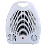 Radiateur soufflant blanc 2 allures de chauffe 1000/2000w  DREXON