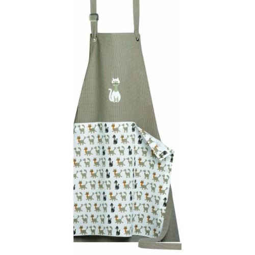 Les ateliers du linge tablier hector ecorce - 80 x 85 cm 3038090000
