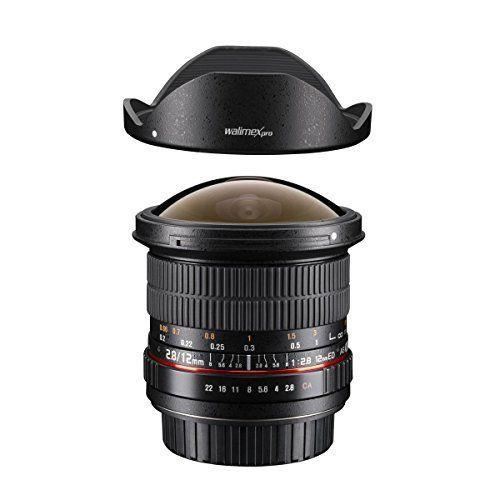 Walimex Pro 12Mm F / 2,8 Fisheye Pour Sony Dslr E- Noir