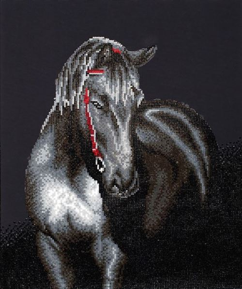 Diamond Dotz Midnight Cheval noir