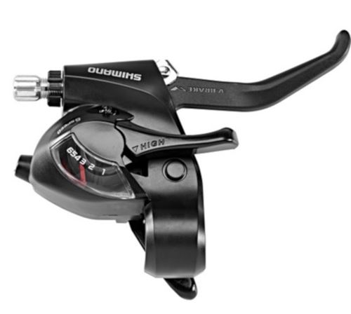 Shimano sT-EF41 6S Réglage du levier de frein droit V-Brake noir