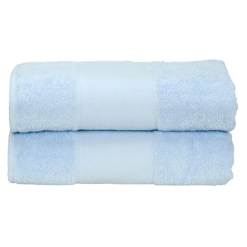 A&R - Serviette de bain PRINT-ME (Taille unique) (Bleu clair) - UTRW6037