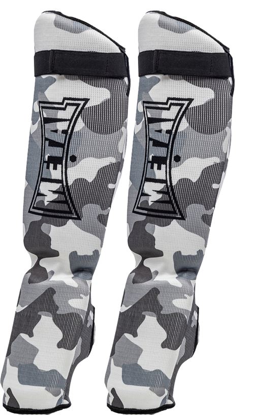 Protège tibias Métal boxe Army-L-Army-L--L-Army--------------Army-