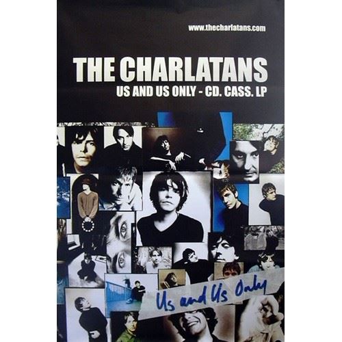 The Charlatans - 100x150 cm - AFFICHE / POSTER