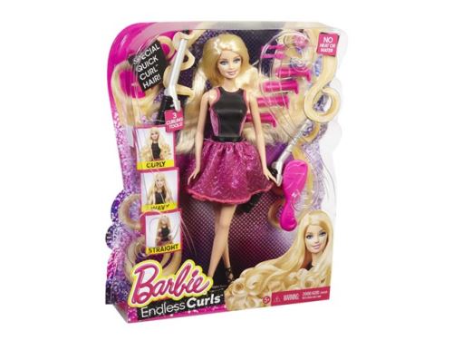 barbie boucle glamour