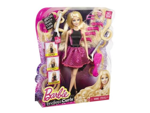 Barbie endless curls doll best sale