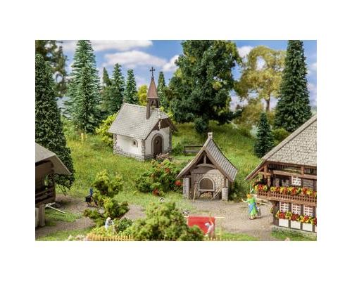 Faller 130571 H0 Hofkapelle und Backhaus