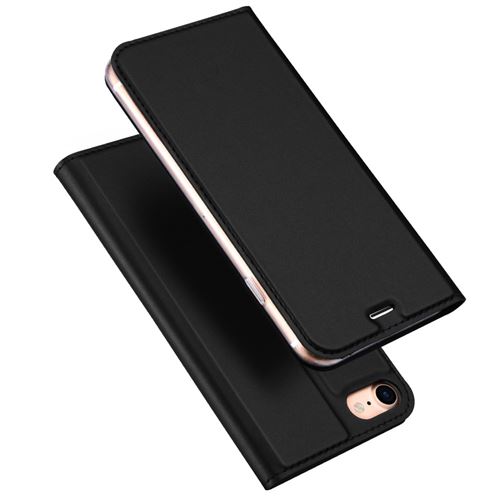 Etui en PU affaires noir pour votre Apple iPhone 8/7 4.7 inch